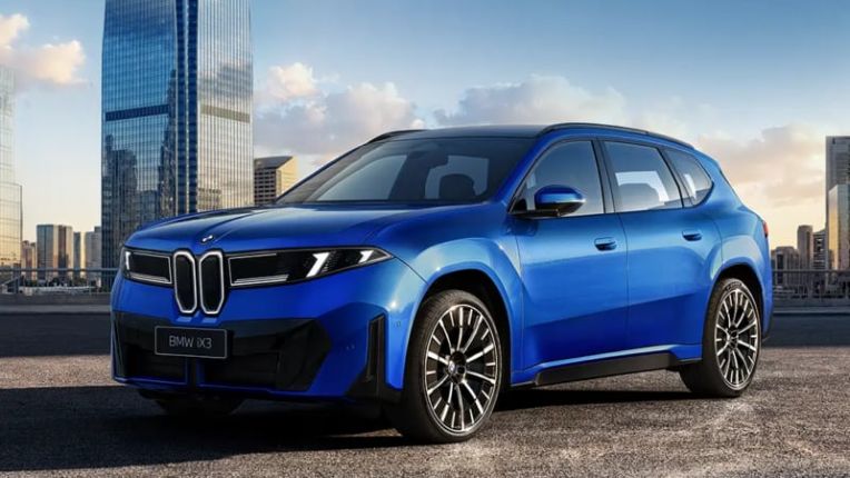 Nhật BMW 47 Nhật BMW BMW iX3 L 2026 lộ diện: Trục cơ sở kéo dài, công nghệ Huawei đối đầu xe Trung Quốc
